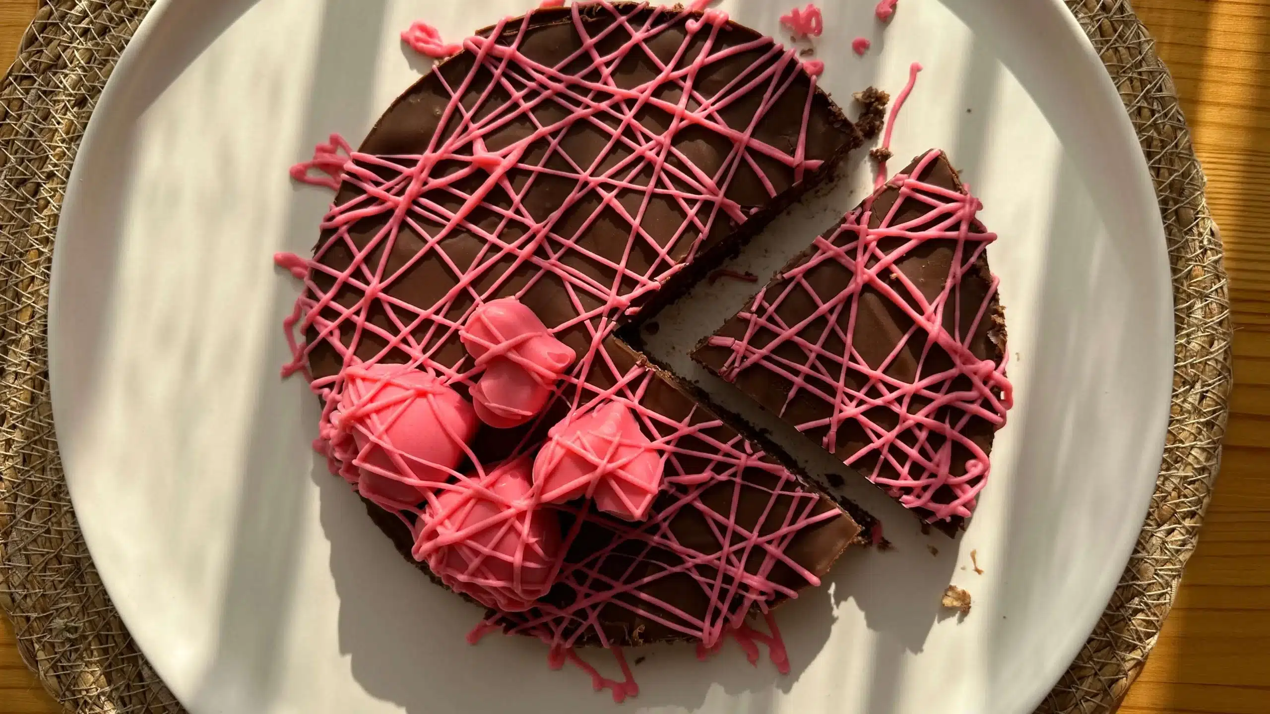 Raspberry & Cocoa Cake Recipe / High Protein & Gluten-Free