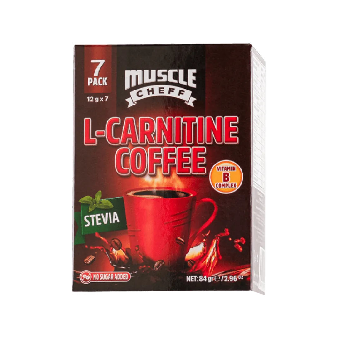 L Carnitine Coffee (4.23 Oz. /12 g x 7 Pack) Clearance - Best Before 04/04/23