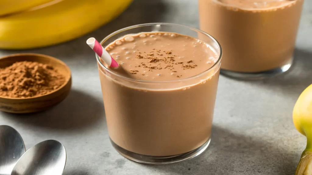 Chocolate & Banana Smoothie / Gluten Free Energy Booster