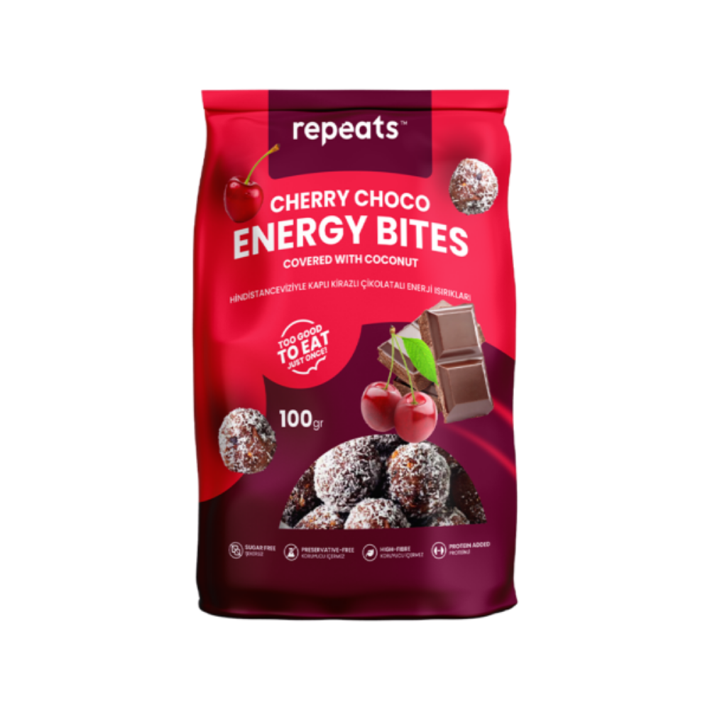 Cherry & Choco Energy Bites