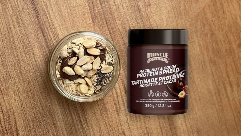 Overnight Peanut Oatmeal / High Protein Energy Boost